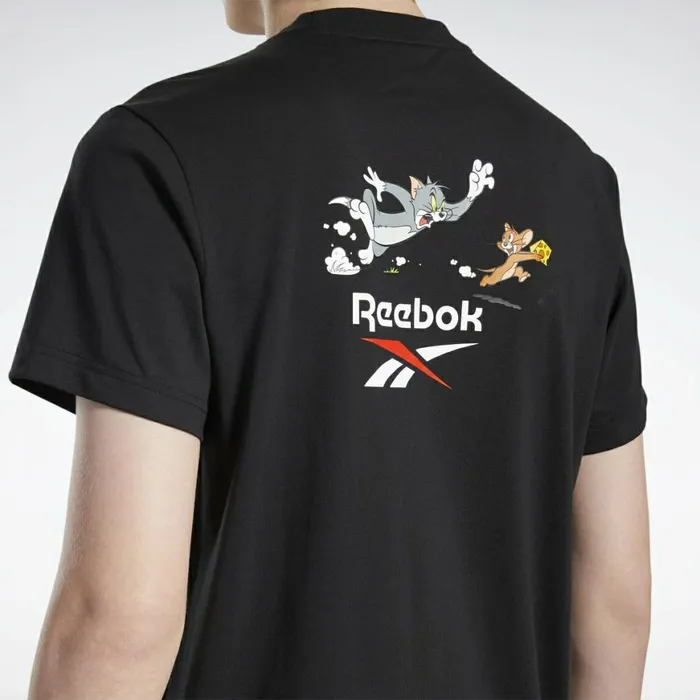 TShirts and Graphic Tees MensWomens Reebok Tom And Jerry Tee Black