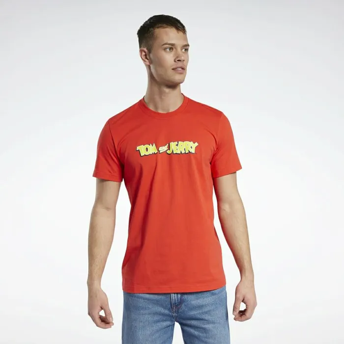 TShirts and Graphic Tees MensWomens Reebok Tom And Jerry Tee Motor Red