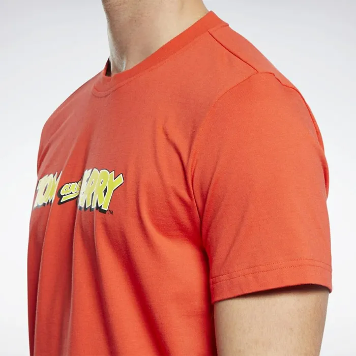 TShirts and Graphic Tees MensWomens Reebok Tom And Jerry Tee Motor Red