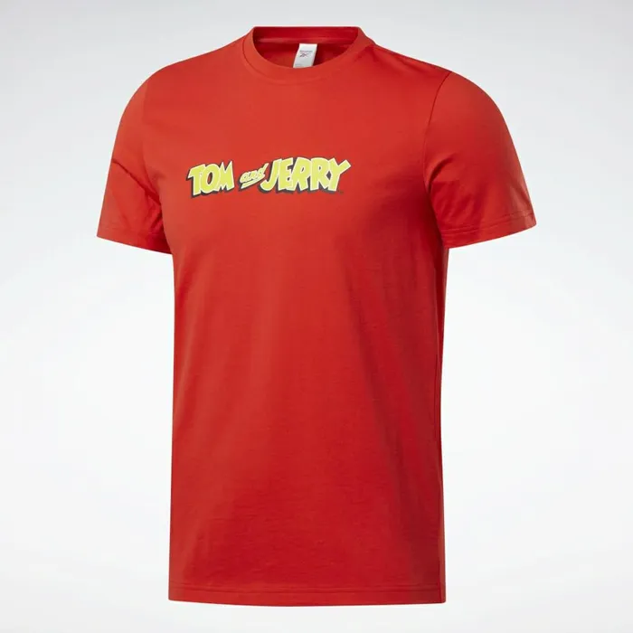 TShirts and Graphic Tees MensWomens Reebok Tom And Jerry Tee Motor Red