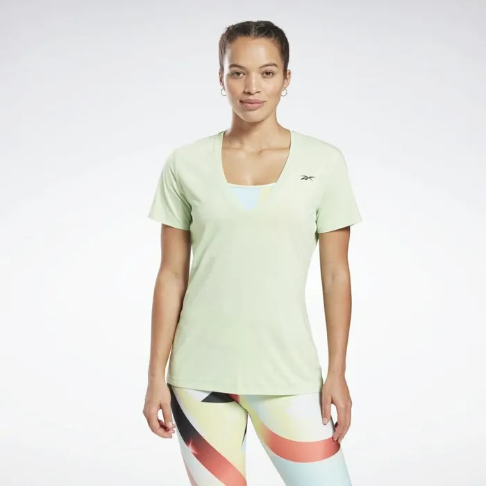 TShirts and Graphic Tees Womens Reebok Activchill Athletic TShirt Neon Mint