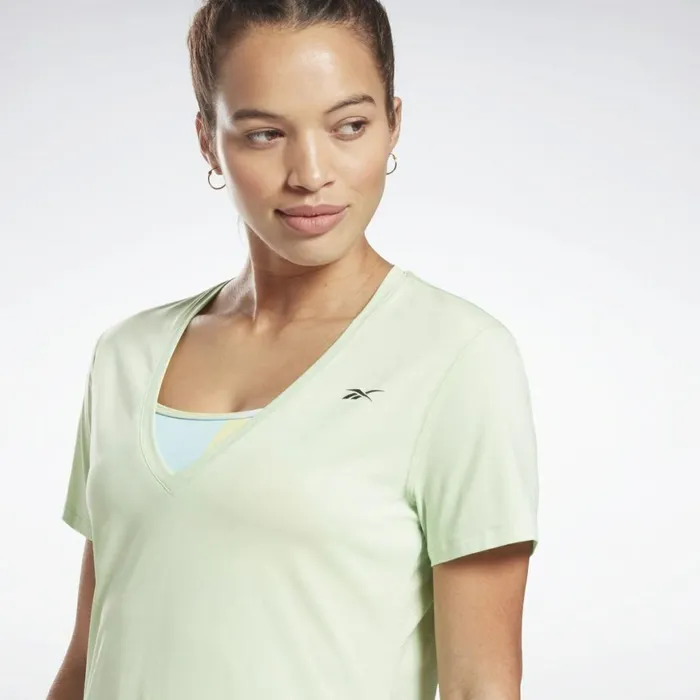 TShirts and Graphic Tees Womens Reebok Activchill Athletic TShirt Neon Mint