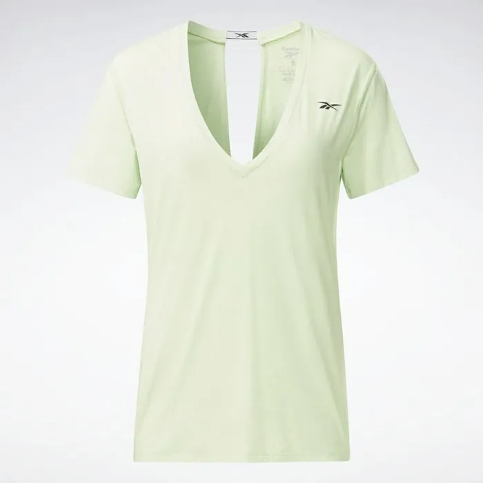 TShirts and Graphic Tees Womens Reebok Activchill Athletic TShirt Neon Mint