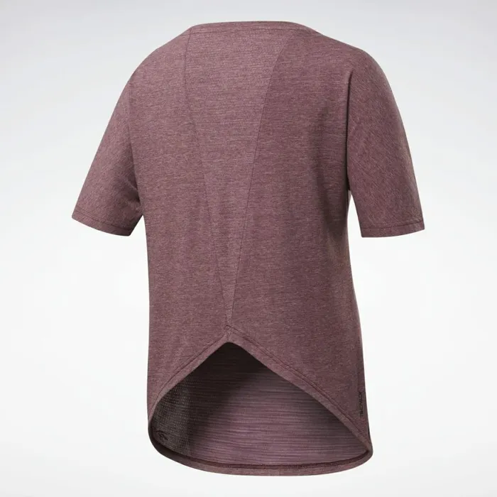 TShirts and Graphic Tees Womens Reebok ACTIVCHILLCOTTON Tee Maroon