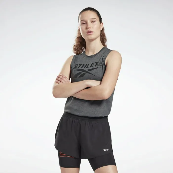 TShirts and Graphic Tees Womens Reebok Athlete Vector Tank Top Dark Grey Heather TShirts and Graphic Tees Womens Reebok Athlete Vector Tank Top Dark Grey Heather