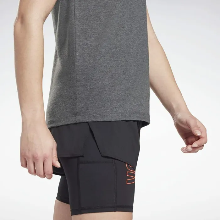 TShirts and Graphic Tees Womens Reebok Athlete Vector Tank Top Dark Grey Heather
