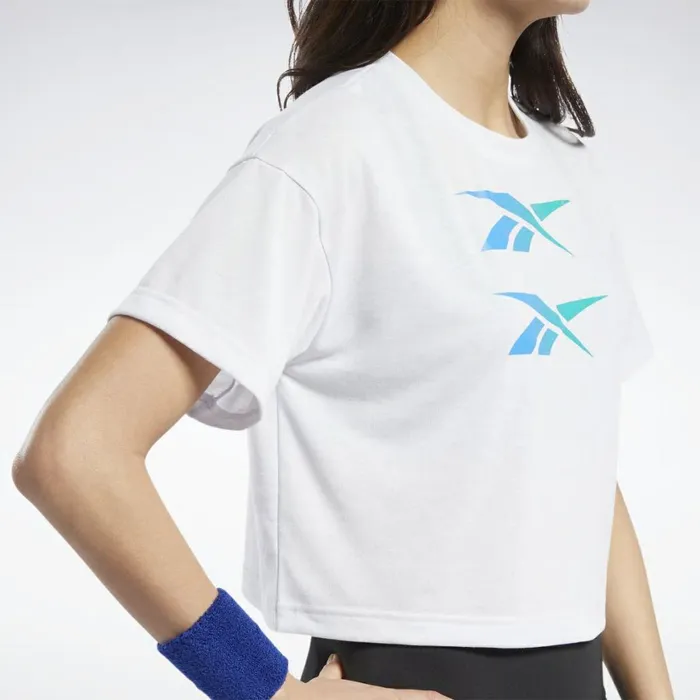 TShirts and Graphic Tees Womens Reebok Boxy Tee Porcelain