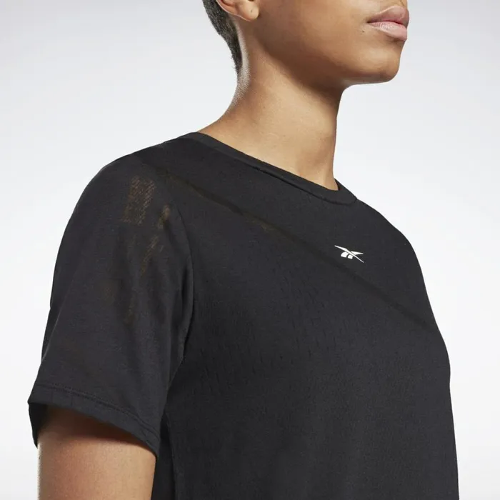 TShirts and Graphic Tees Womens Reebok Burnout TShirt Black