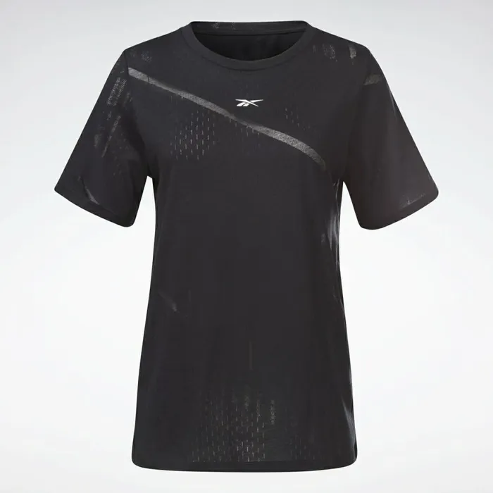 TShirts and Graphic Tees Womens Reebok Burnout TShirt Black