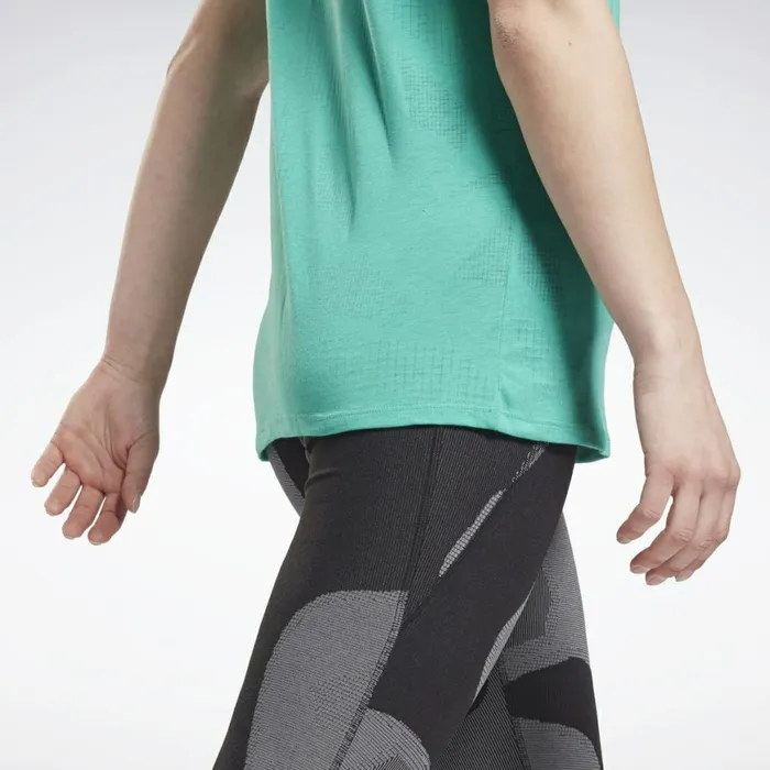 TShirts and Graphic Tees Womens Reebok Burnout TShirt Future Teal