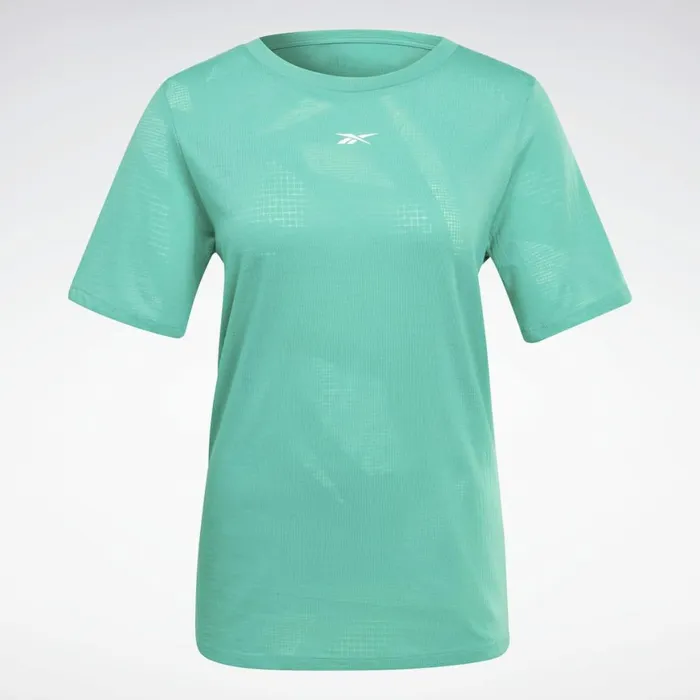 TShirts and Graphic Tees Womens Reebok Burnout TShirt Future Teal