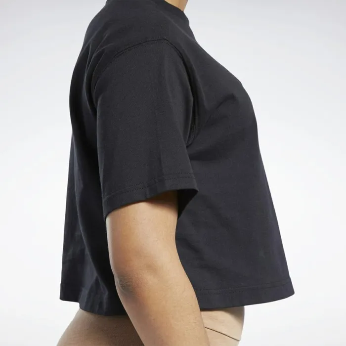 TShirts and Graphic Tees Womens Reebok Classics Big Logo TShirt Black