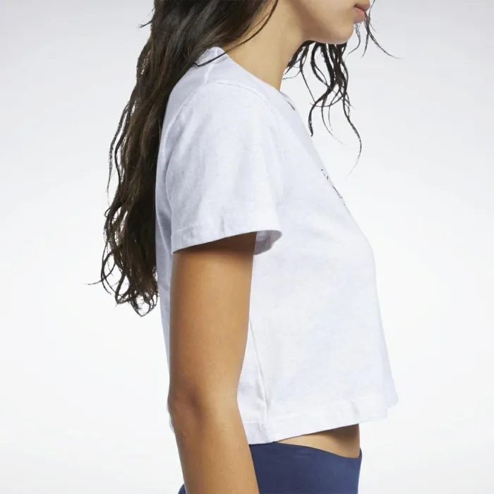 TShirts and Graphic Tees Womens Reebok Classics Foundation Big Logo TShirt White Melange