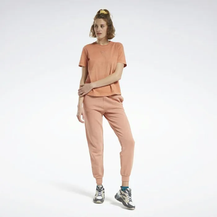 TShirts and Graphic Tees Womens Reebok Classics Washed Tee Rustic Clay