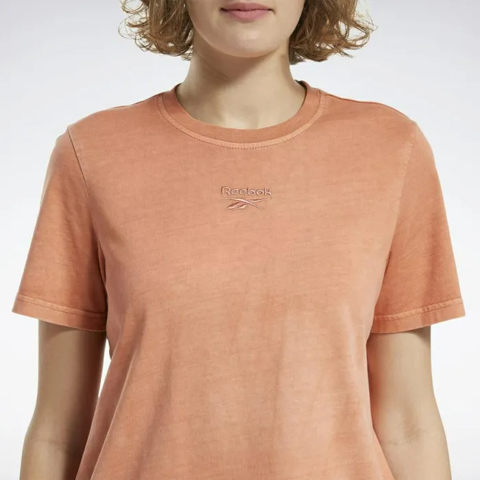 TShirts and Graphic Tees Womens Reebok Classics Washed Tee Rustic Clay