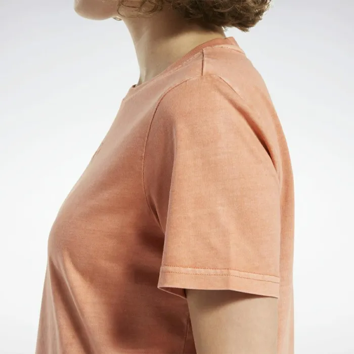TShirts and Graphic Tees Womens Reebok Classics Washed Tee Rustic Clay