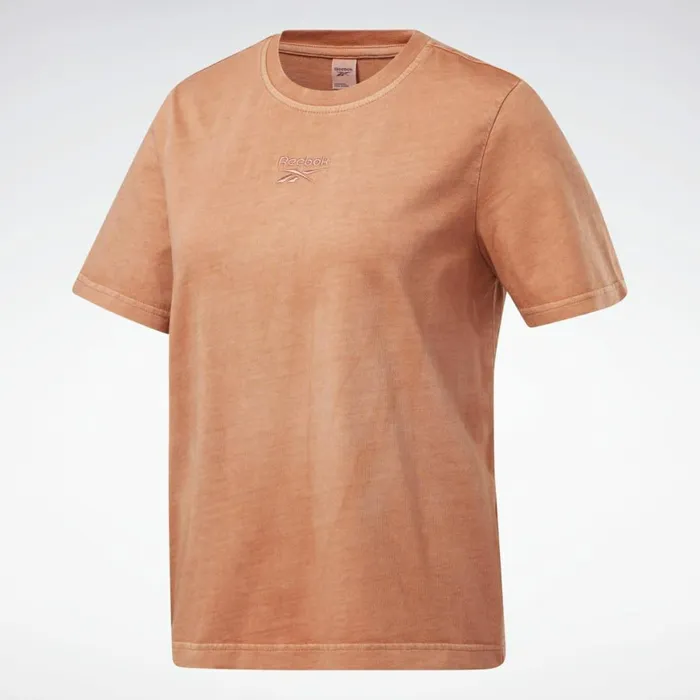 TShirts and Graphic Tees Womens Reebok Classics Washed Tee Rustic Clay
