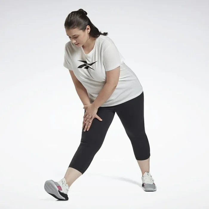 TShirts and Graphic Tees Womens Reebok Graphic Vector TShirt Plus Size White