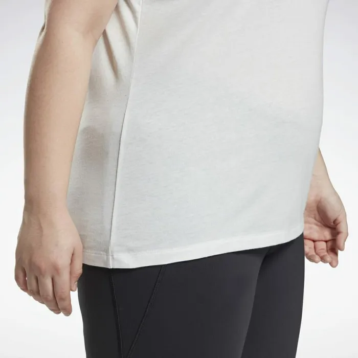 TShirts and Graphic Tees Womens Reebok Graphic Vector TShirt Plus Size White