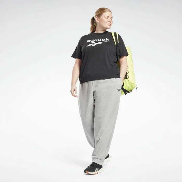 TShirts and Graphic Tees Womens Reebok Identity TShirt Plus Size Black