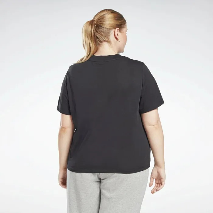 TShirts and Graphic Tees Womens Reebok Identity TShirt Plus Size Black