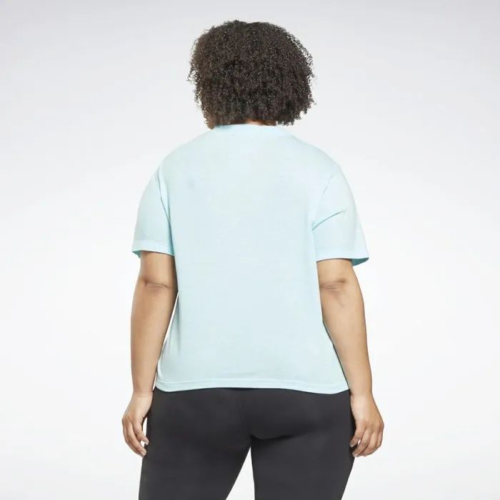 TShirts and Graphic Tees Womens Reebok Identity TShirt Plus Size Digital Glow