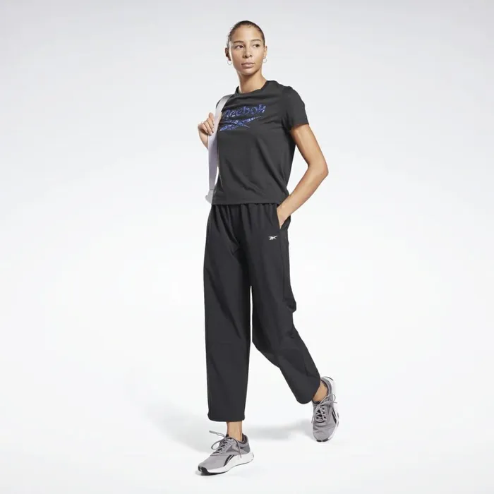 TShirts and Graphic Tees Womens Reebok Modern Safari Logo TShirt Black