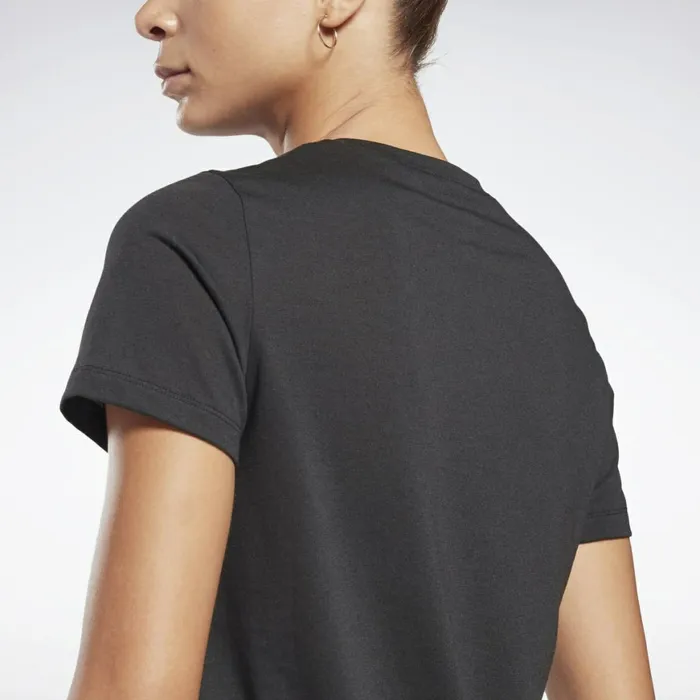 TShirts and Graphic Tees Womens Reebok Modern Safari Logo TShirt Black