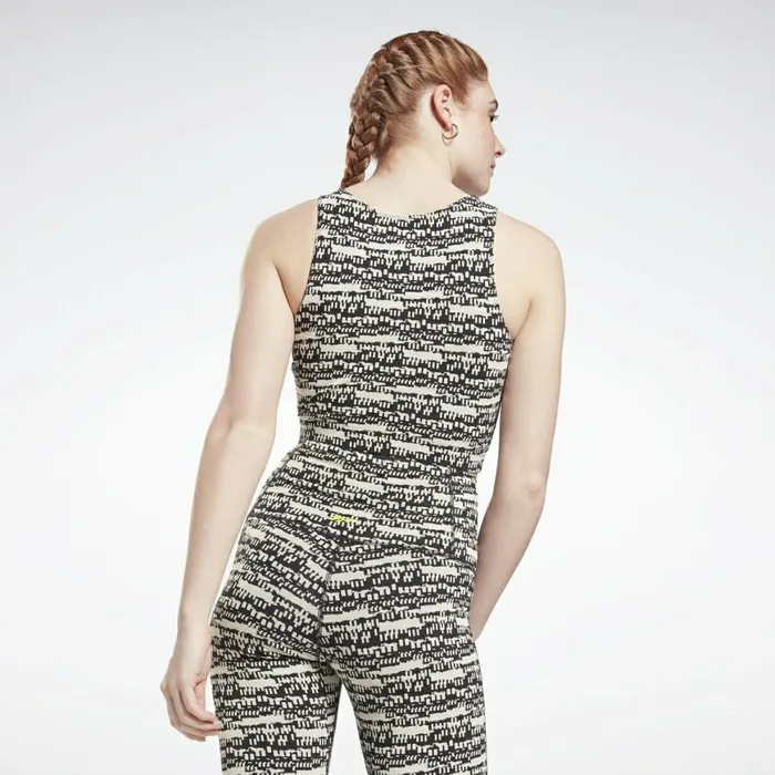 TShirts and Graphic Tees Womens Reebok MYT Cropped Tank Top Black