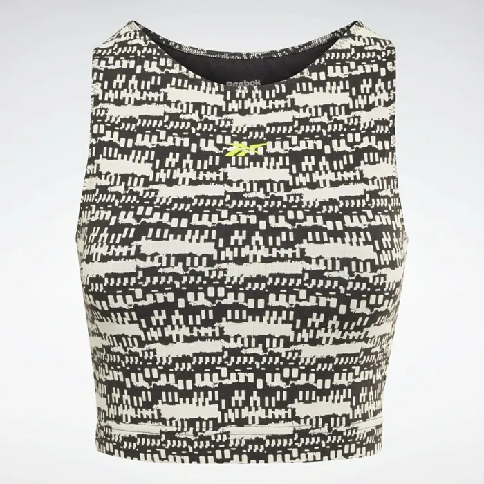 TShirts and Graphic Tees Womens Reebok MYT Cropped Tank Top Black