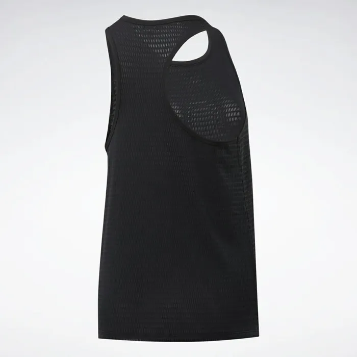 TShirts and Graphic Tees Womens Reebok Perforated Tank Top Black