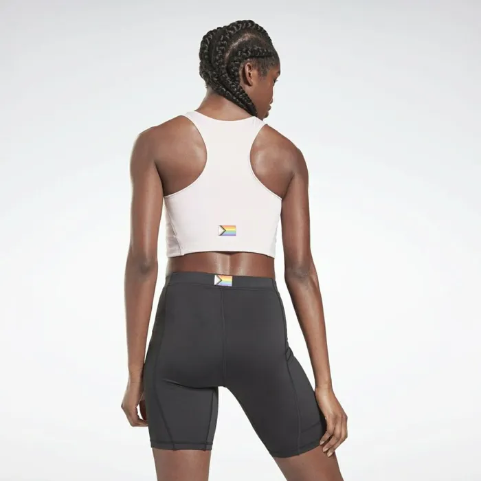 TShirts and Graphic Tees Womens Reebok Pride Crop Top Frost Berry