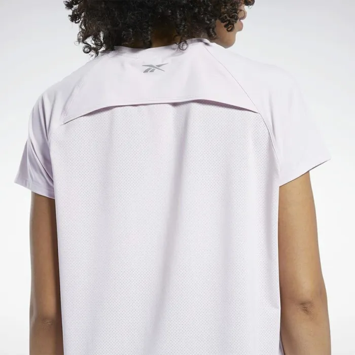 TShirts and Graphic Tees Womens Reebok Running Activchill TShirt Frost Berry