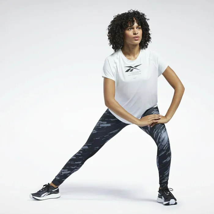 TShirts and Graphic Tees Womens Reebok Running Activchill TShirt Pure Grey 1