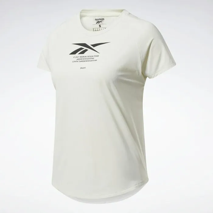 TShirts and Graphic Tees Womens Reebok Running Activchill TShirt Pure Grey 1