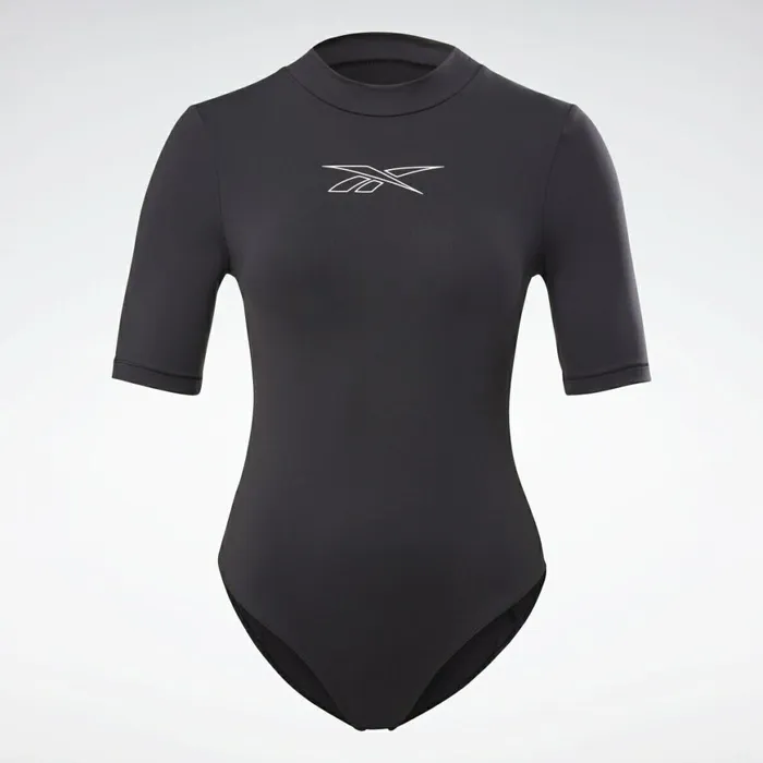 TShirts and Graphic Tees Womens Reebok Studio Bodysuit Black