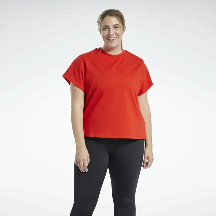 TShirts and Graphic Tees Womens Reebok Studio Performance Tee Instinct Red
