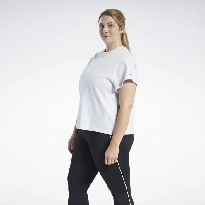TShirts and Graphic Tees Womens Reebok Studio Performance Tee Porcelain