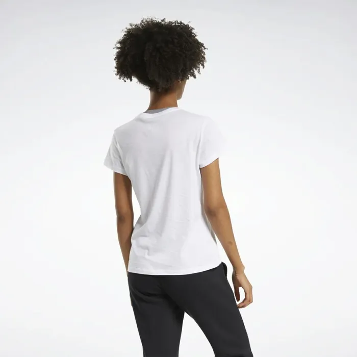 TShirts and Graphic Tees Womens Reebok Training Essentials Vector Graphic Tee White