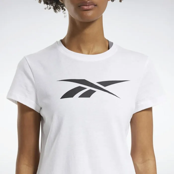 TShirts and Graphic Tees Womens Reebok Training Essentials Vector Graphic Tee White