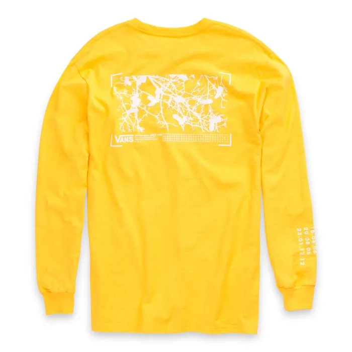 TShirts and Tanks Men Vans 66 Supply Long Sleeve TShirt Lemon Chrome TShirts and Tanks Men Vans 66 Supply Long Sleeve TShirt Lemon Chrome