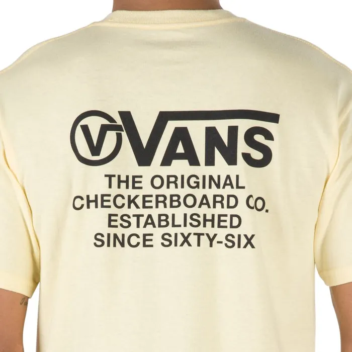 TShirts and Tanks Men Vans Distortion Type TShirt Double Cream TShirts and Tanks Men Vans Distortion Type TShirt Double Cream