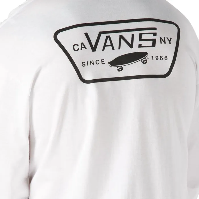 TShirts and Tanks Men Vans Full Patch Back Long Sleeve TShirt Whiteblack TShirts and Tanks Men Vans Full Patch Back Long Sleeve TShirt Whiteblack