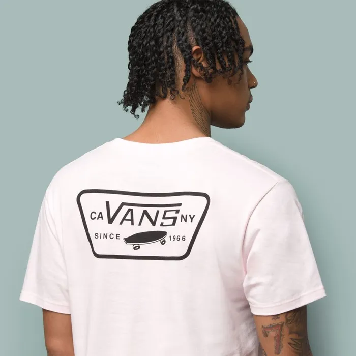 TShirts and Tanks Men Vans Full Patch Back TShirt Vans Cool Pinkblack TShirts and Tanks Men Vans Full Patch Back TShirt Vans Cool Pinkblack