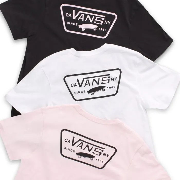 TShirts and Tanks Men Vans Full Patch Back TShirt Vans Cool Pinkblack TShirts and Tanks Men Vans Full Patch Back TShirt Vans Cool Pinkblack