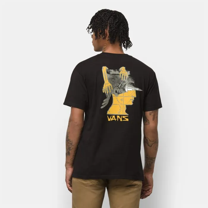 TShirts and Tanks Men Vans Head Pain TShirt Black