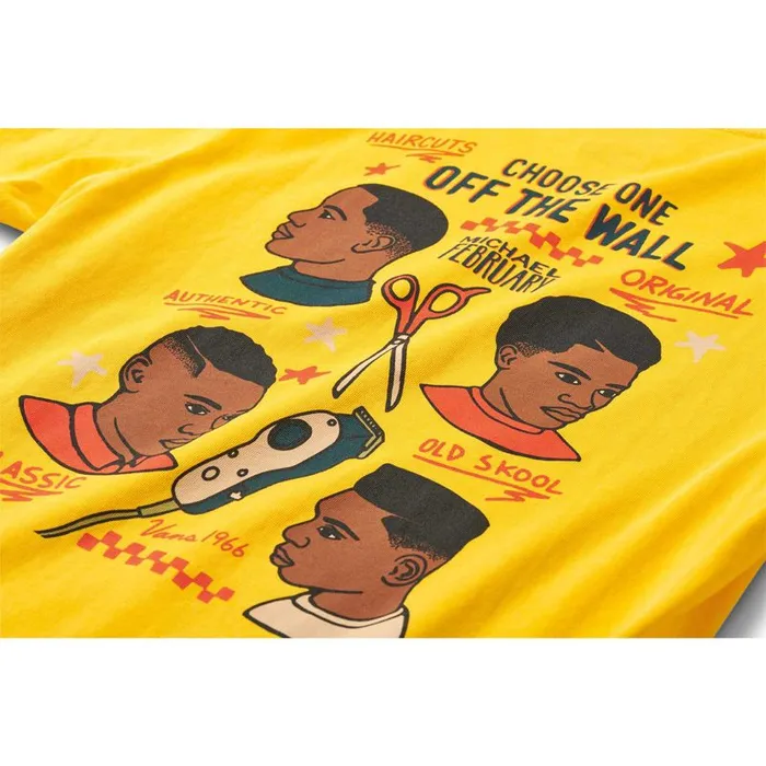 TShirts and Tanks Men Vans Mikey February TShirt Lemon Chrome