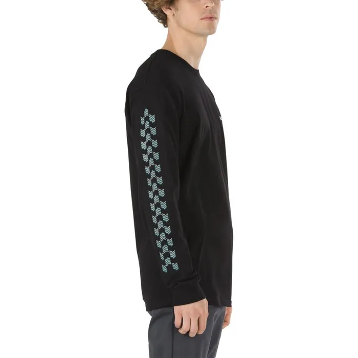 TShirts and Tanks Men Vans Mod Check Long Sleeve TShirt Black TShirts and Tanks Men Vans Mod Check Long Sleeve TShirt Black