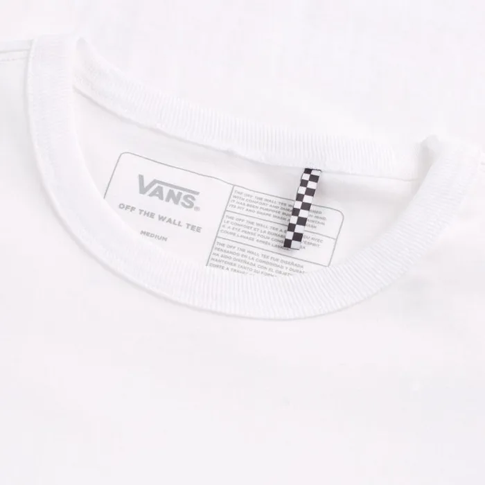 TShirts and Tanks Men Vans Off The Wall Elevated Tee White