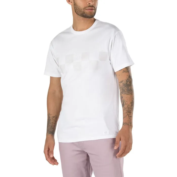 TShirts and Tanks Men Vans Off The Wall Elevated Tee White